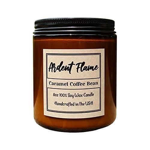 Ardent Flame Candle - Caramel Coffee Bean 8oz. - Shelburne Country Store