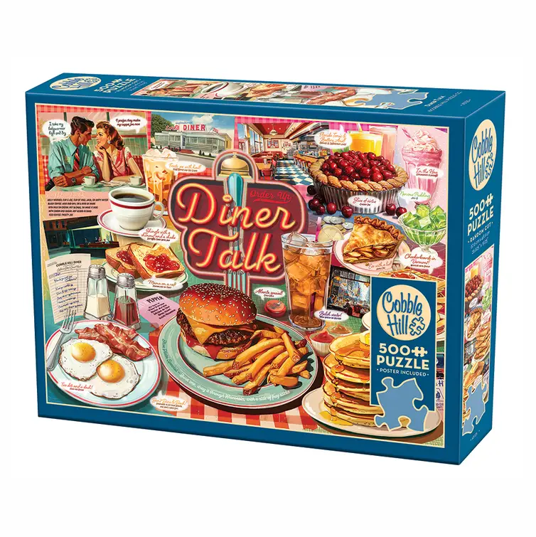 Cobble Hill Puzzle - Diner Talk 500pc