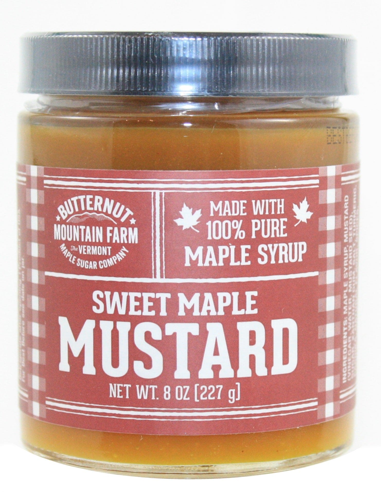 Butternut Sweet Maple Mustard - 7 oz. - Shelburne Country Store