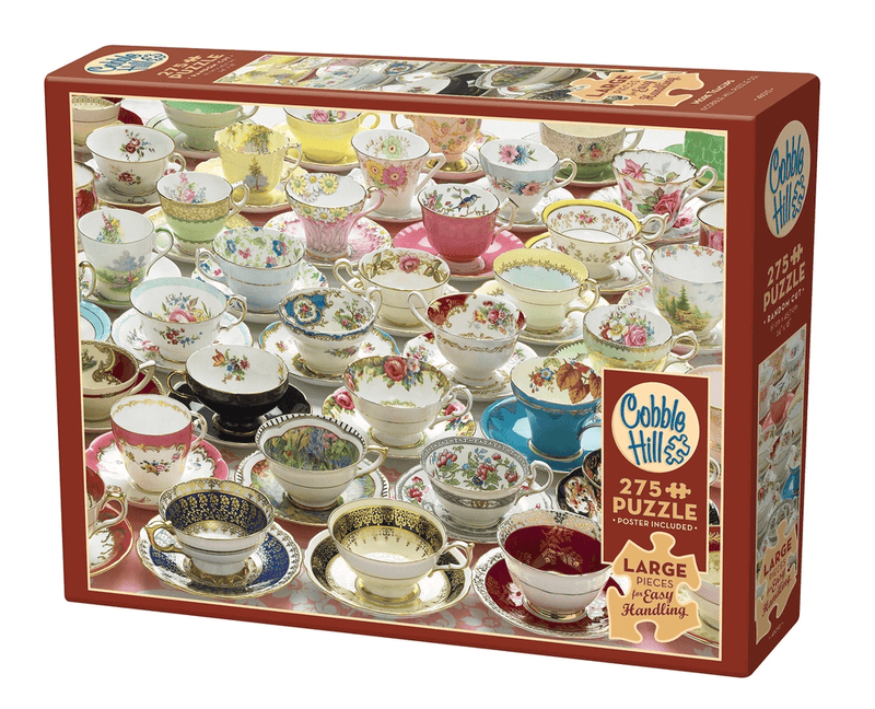Teacups - 275pc Puzzle - Shelburne Country Store