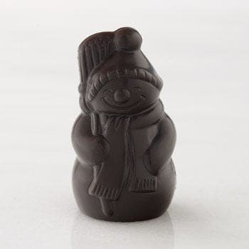 Lake Champlain Dark Chocolate Snowman Placesetting - Shelburne Country Store