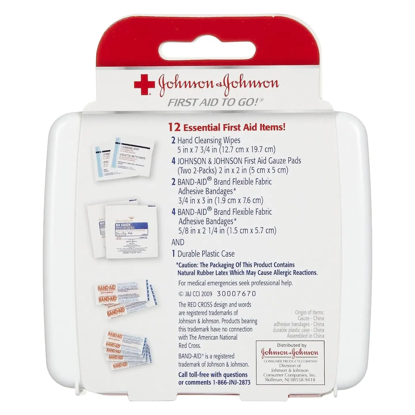 First Aid Kit w/ Cleansing Wipes - Shelburne Country Store