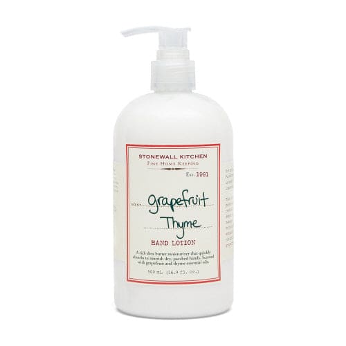 Stonewall Kitchen Hand Lotion - Grapefruit Thyme 16.9 oz - Shelburne Country Store