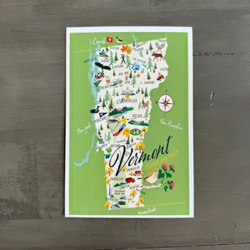 Galleyware Vermont Postcard - Shelburne Country Store