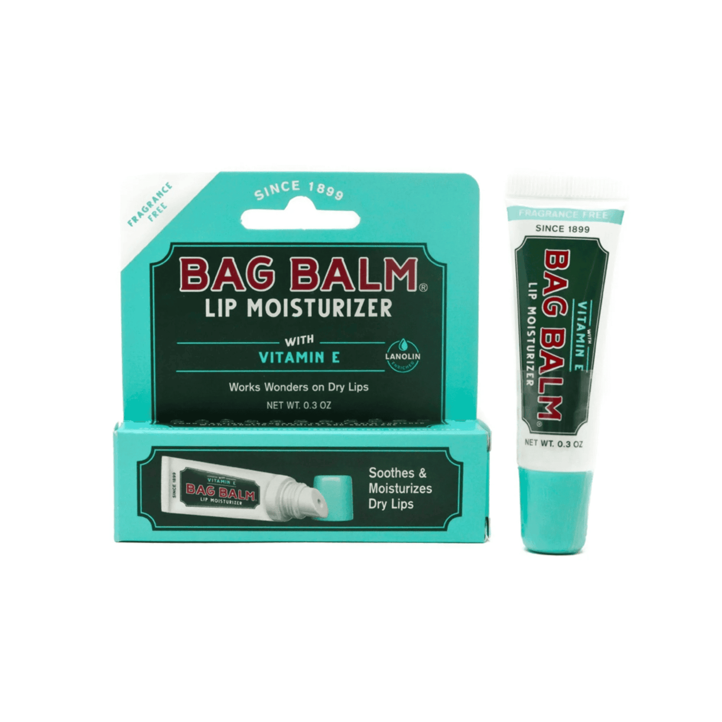 Vitamin E Bag Balm Lip Moisturizer Tube - Shelburne Country Store
