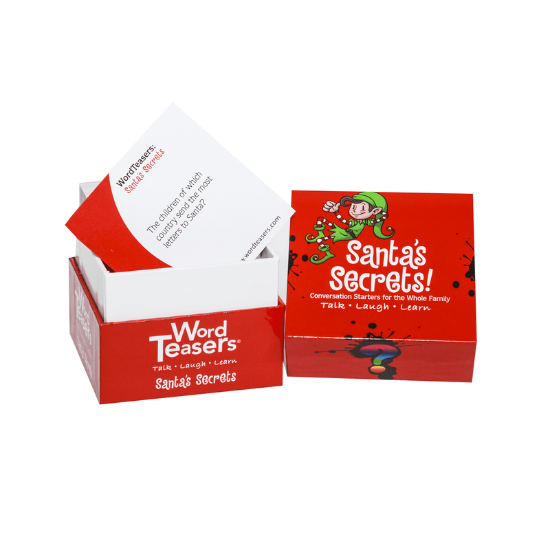 Santa's Secrets! - Word Teaser Card Game - Shelburne Country Store