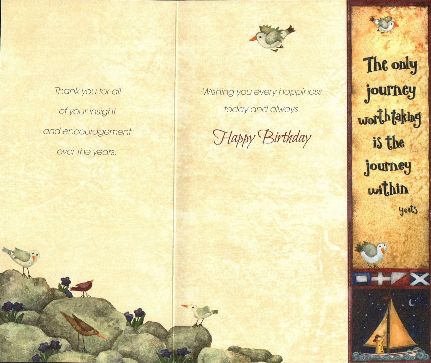 Birthday Bookmark Card - Uncle - Shelburne Country Store