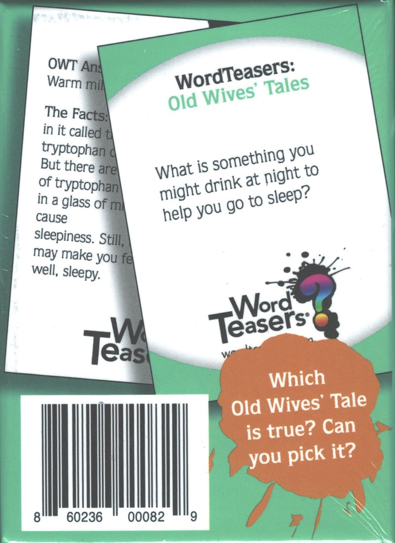 Old Wives' Tales - Word Teaser Card Game - Shelburne Country Store
