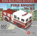 Mini Building Blocks - Fire Truck - Shelburne Country Store