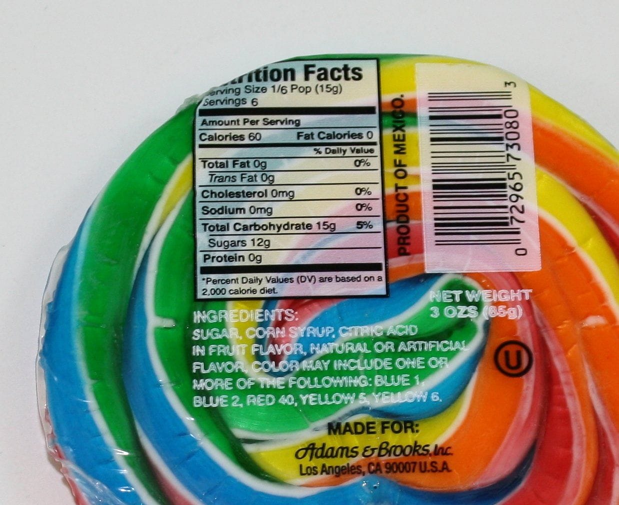 Small Twirl Pops - 3 oz - Shelburne Country Store