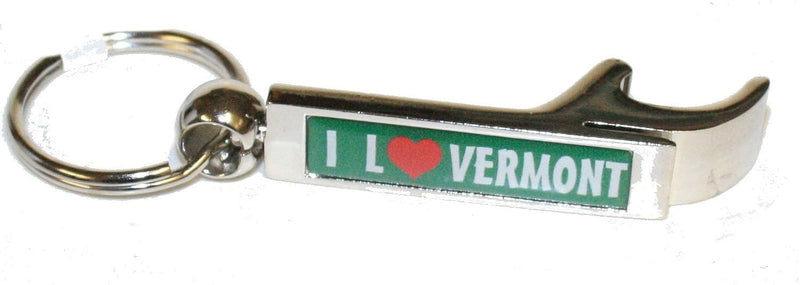 'I Love Vermont' Pop Topper Key Chain - Shelburne Country Store