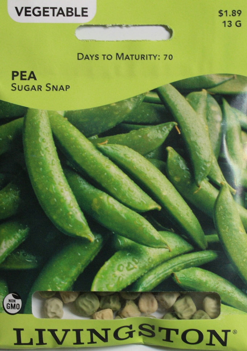 Seed Packet - Pea - Sugar Snap - Shelburne Country Store