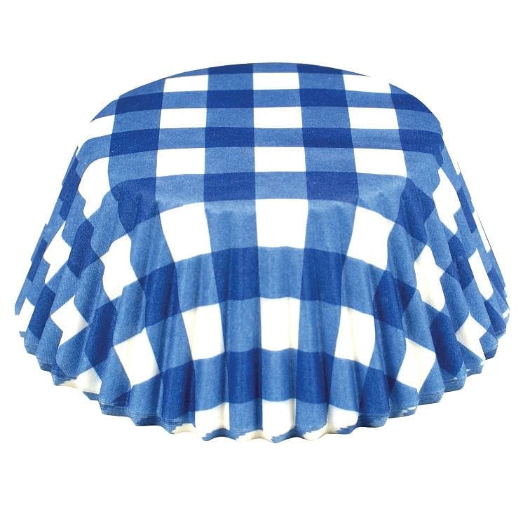 Blue Gingham Baking Cup 50 Pack - Shelburne Country Store