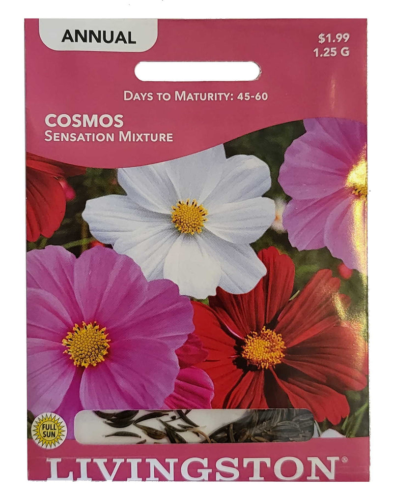Seed Packet - Cosmos - Sensation Mixture - Shelburne Country Store
