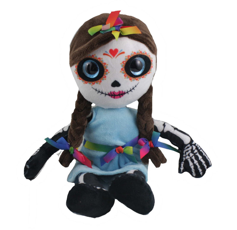 13" Day of The Dead XOXO Girl Doll - Shelburne Country Store