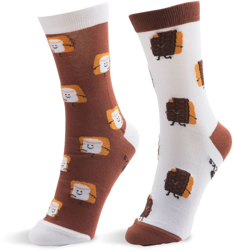 S'Mores Mismatched Socks - - Shelburne Country Store