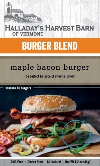Halladays Maple Bacon Burger - Shelburne Country Store