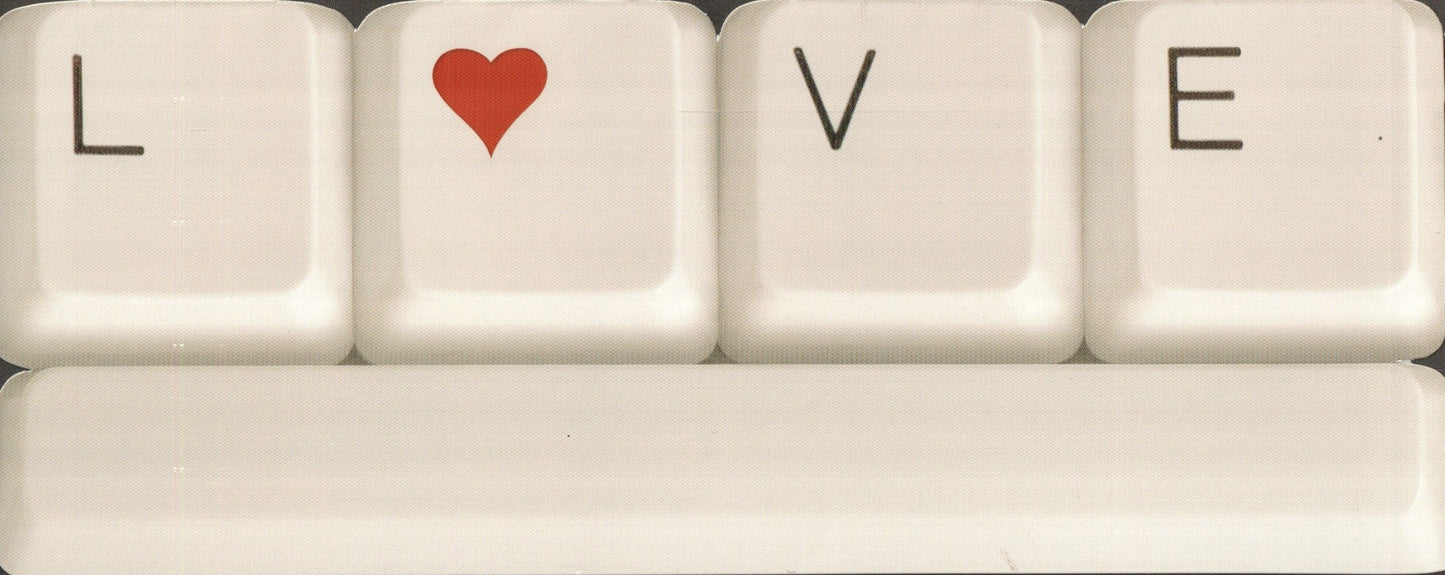 Cutout Blank Card - Keys To Love - Shelburne Country Store