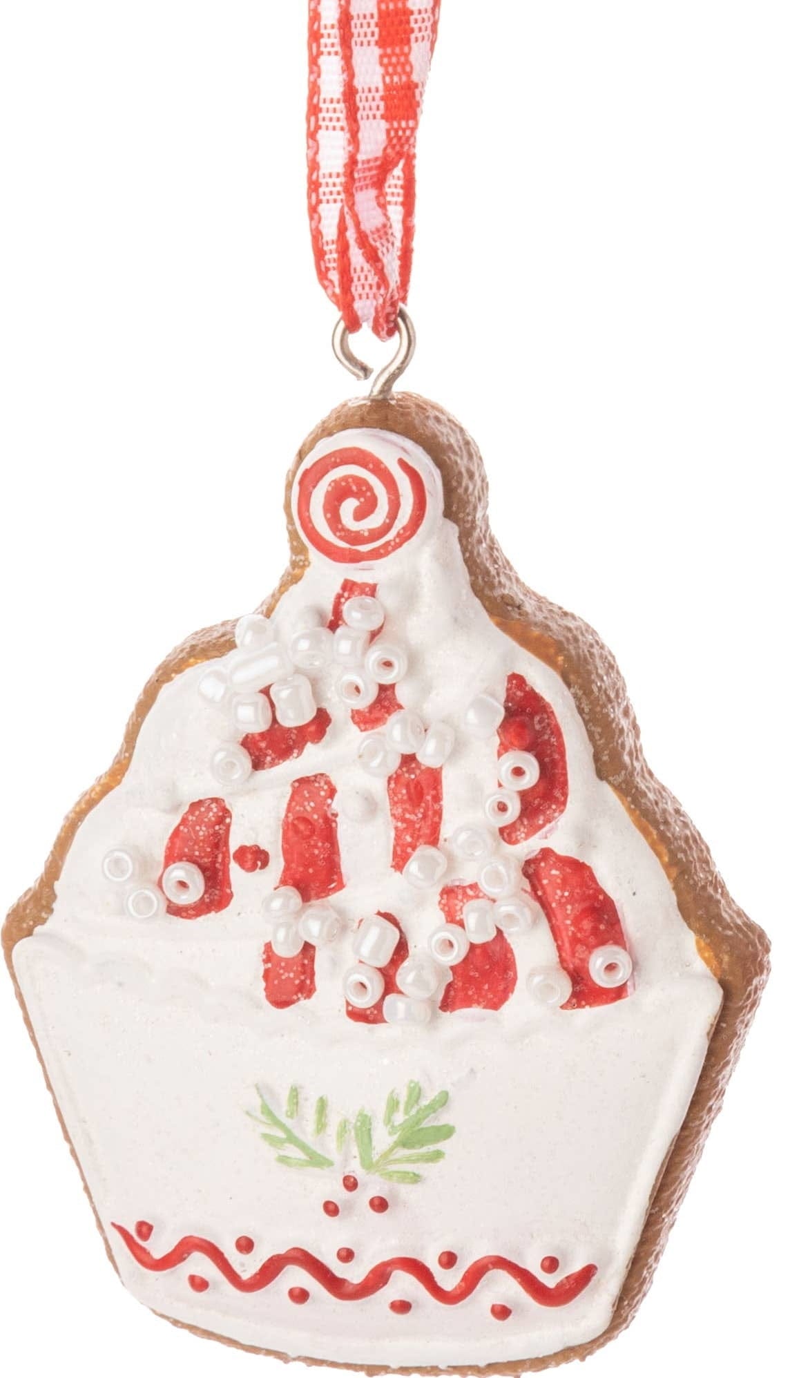 Gingerbread Cupcake - White - Shelburne Country Store