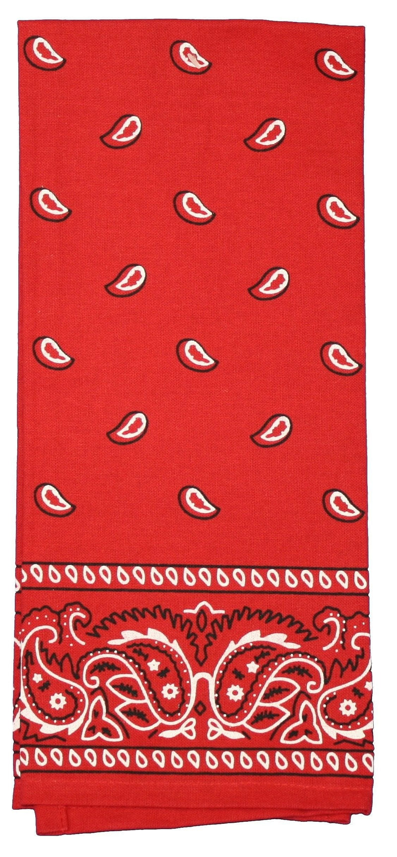 Bandana Red Kitchen Towel - Red - Shelburne Country Store