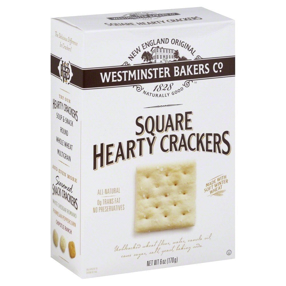 Westminster Square Crackers - Shelburne Country Store