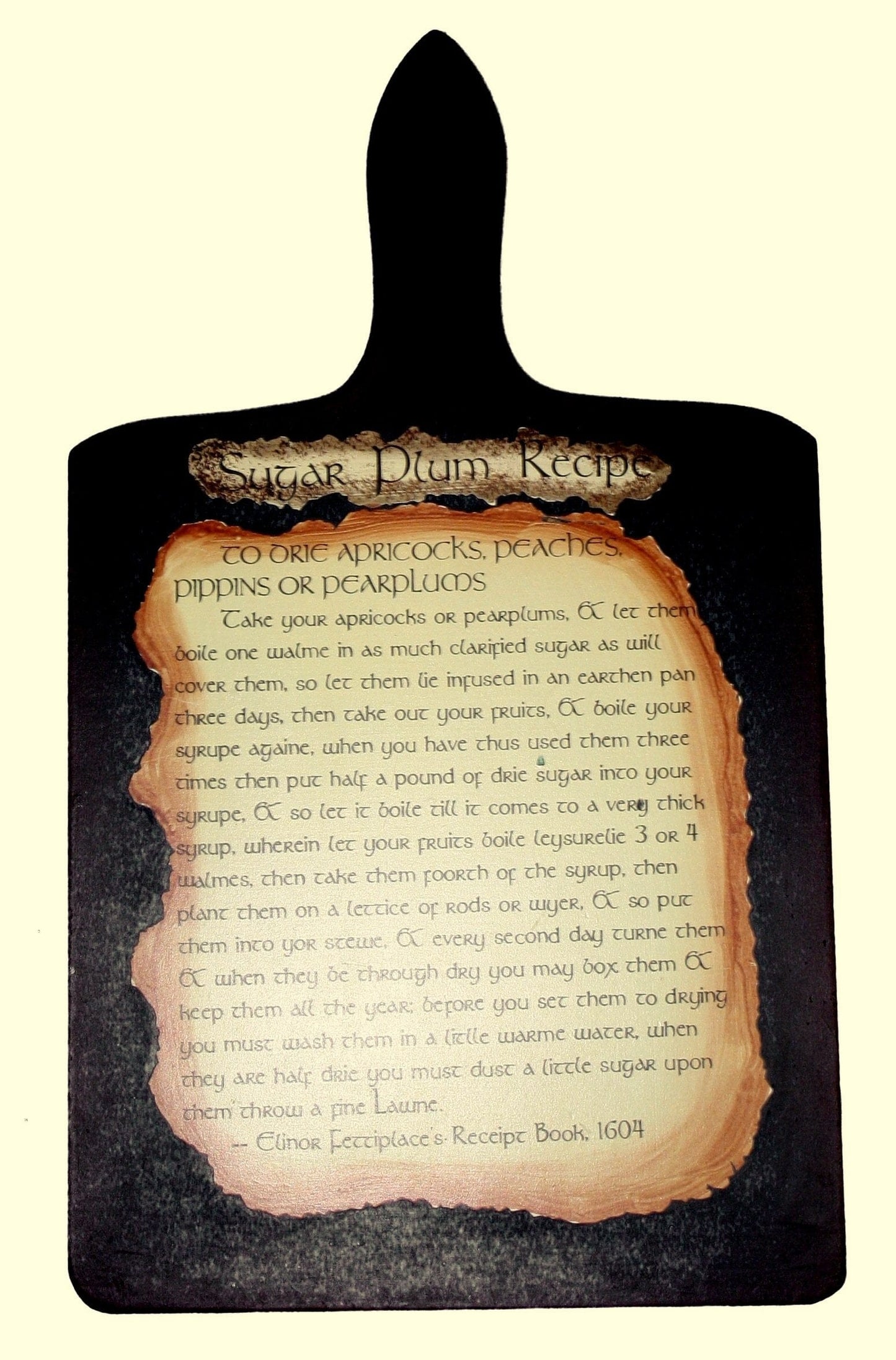 Visions Of Sugarplums Plaque - Shelburne Country Store