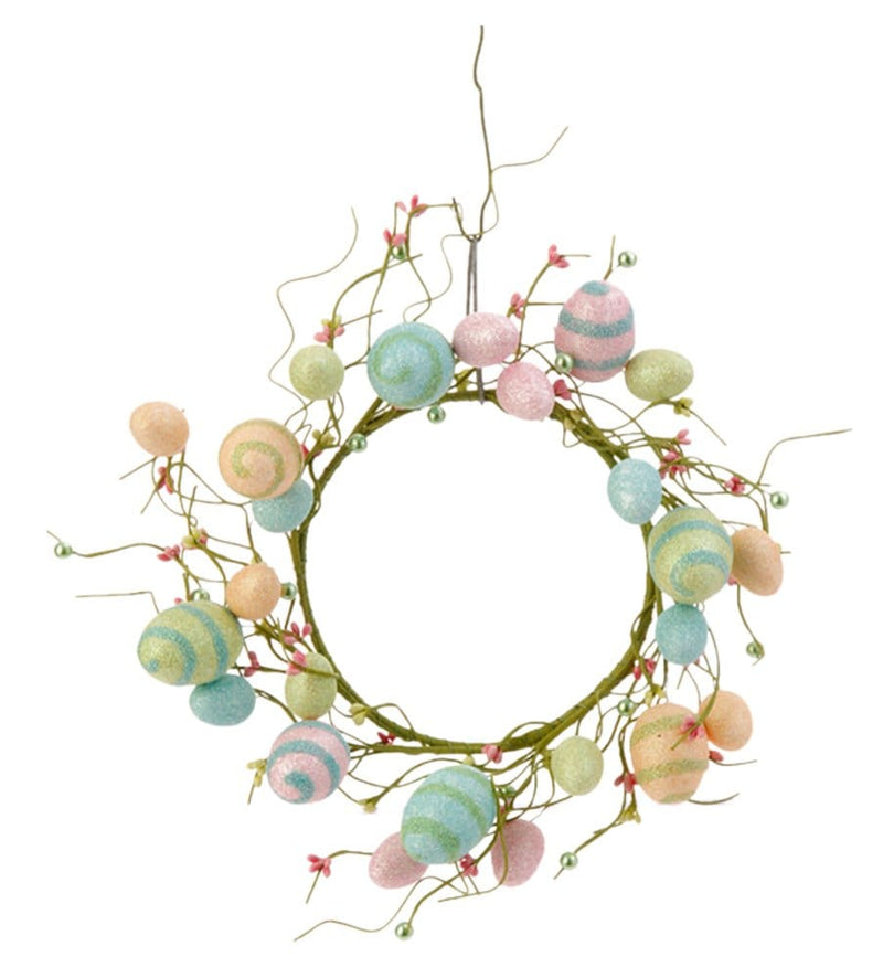 12 inch Candle Ring W/Easter Egg - Shelburne Country Store
