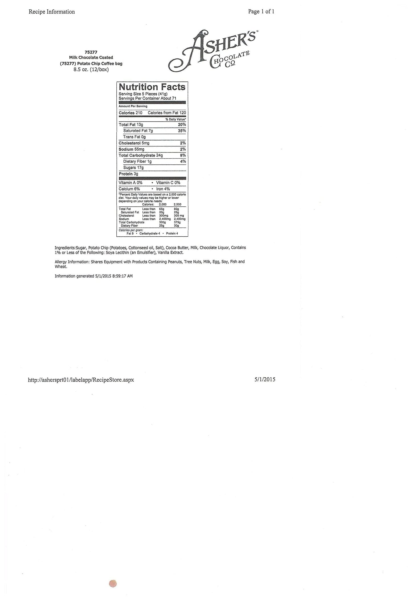 Chocolate Covered Potato Chips - - Shelburne Country Store