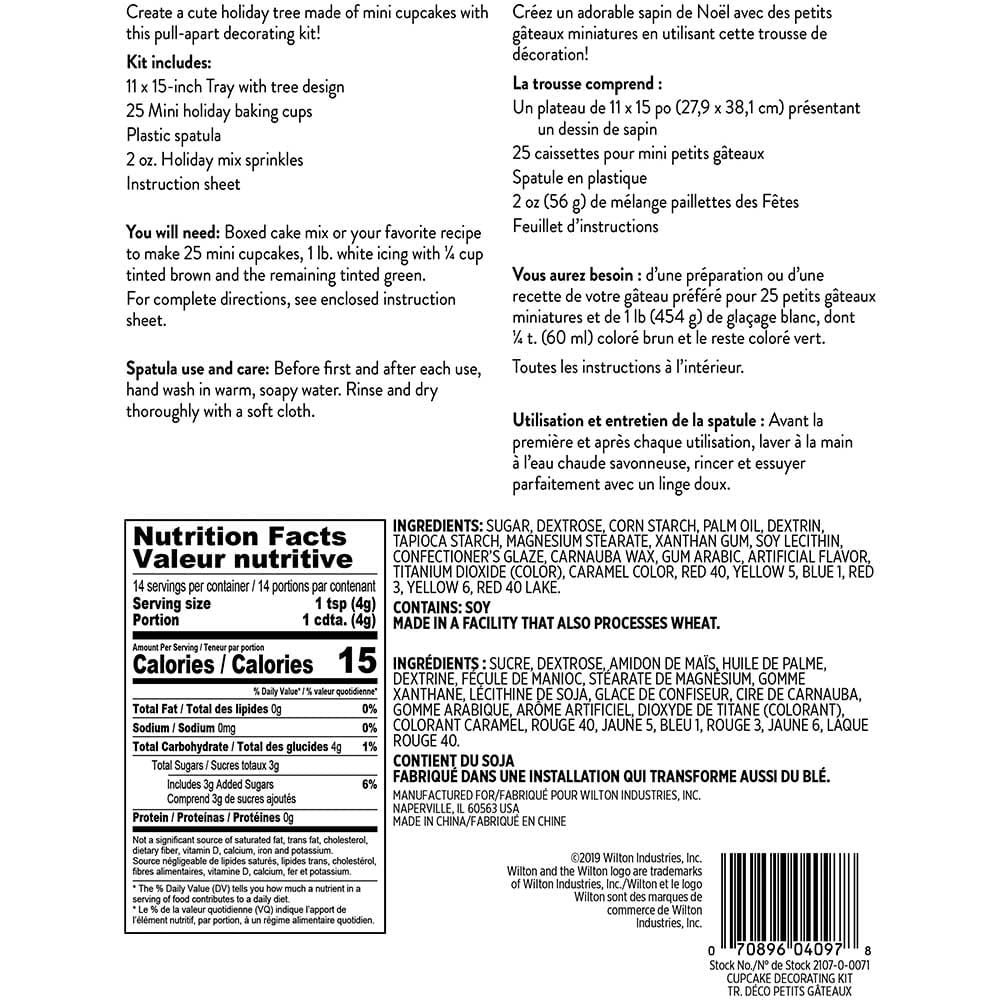 Wilton Pull Apart Mini Cucake Decorating Kit - Shelburne Country Store