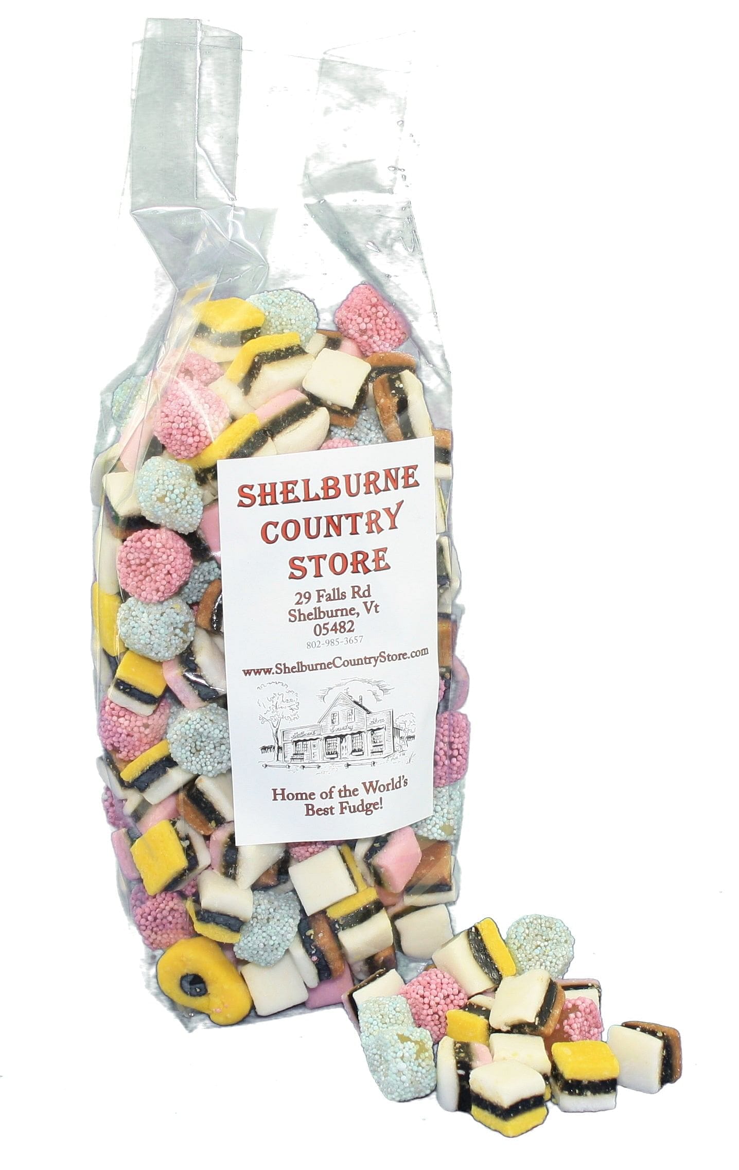 Licorice All-Sorts Mini - 1 Pound - Shelburne Country Store