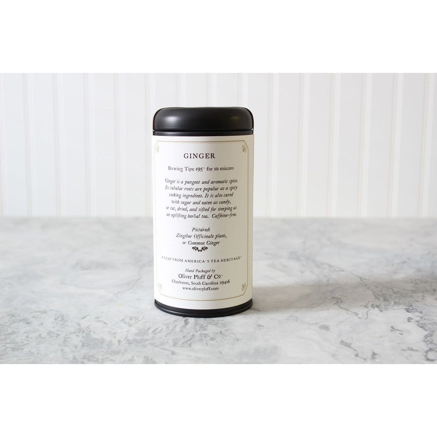 Ginger - 20 Teabags in Signature Tea Tin - Shelburne Country Store