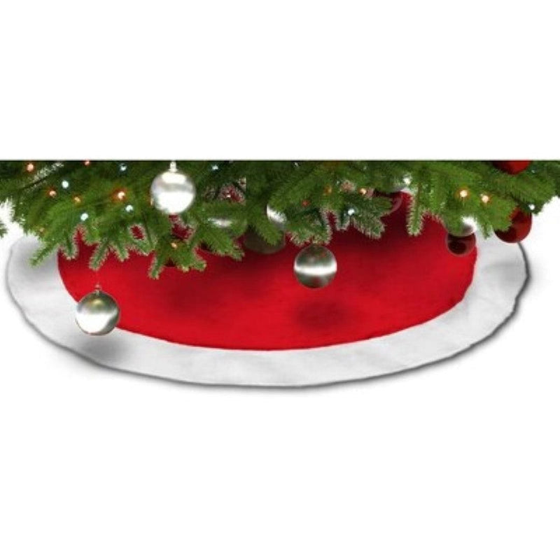 Holiday Living 48-in Red Christmas Tree Skirt - Shelburne Country Store