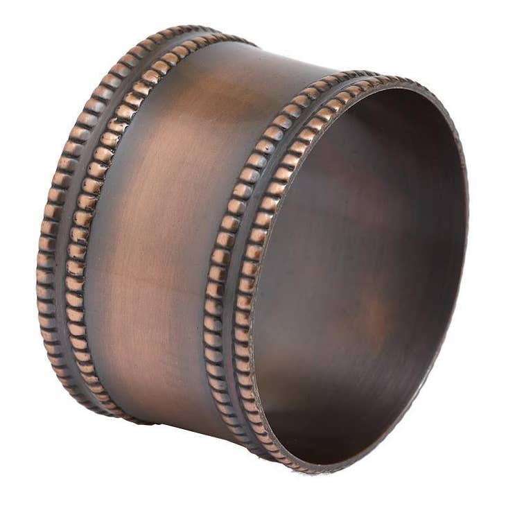 Antique Copper Band Napkin Ring - Shelburne Country Store