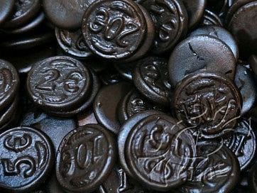 Dutch Licorice Coins - 1 Pound - Shelburne Country Store