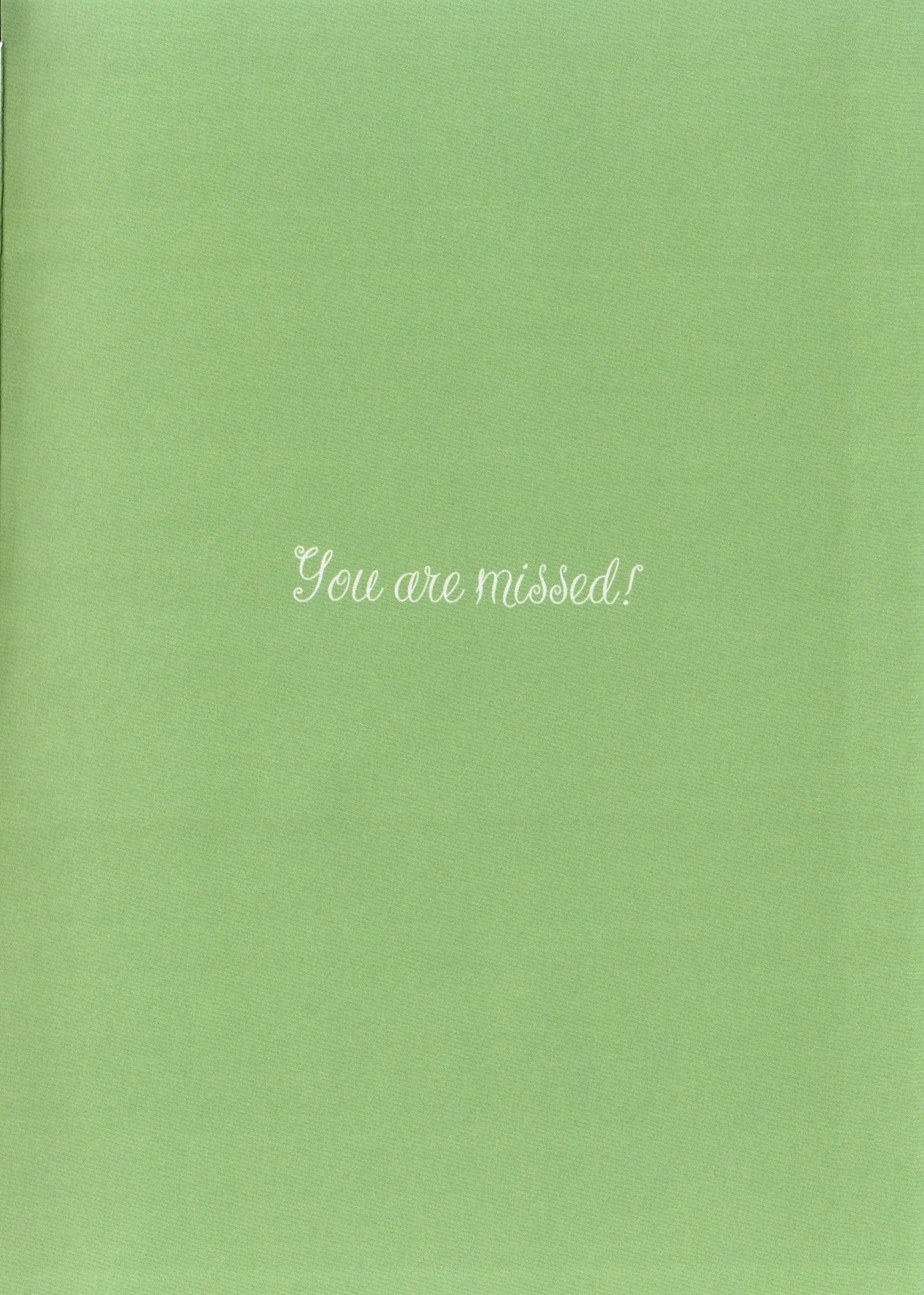 Get Well Card - You Are Missed - Shelburne Country Store