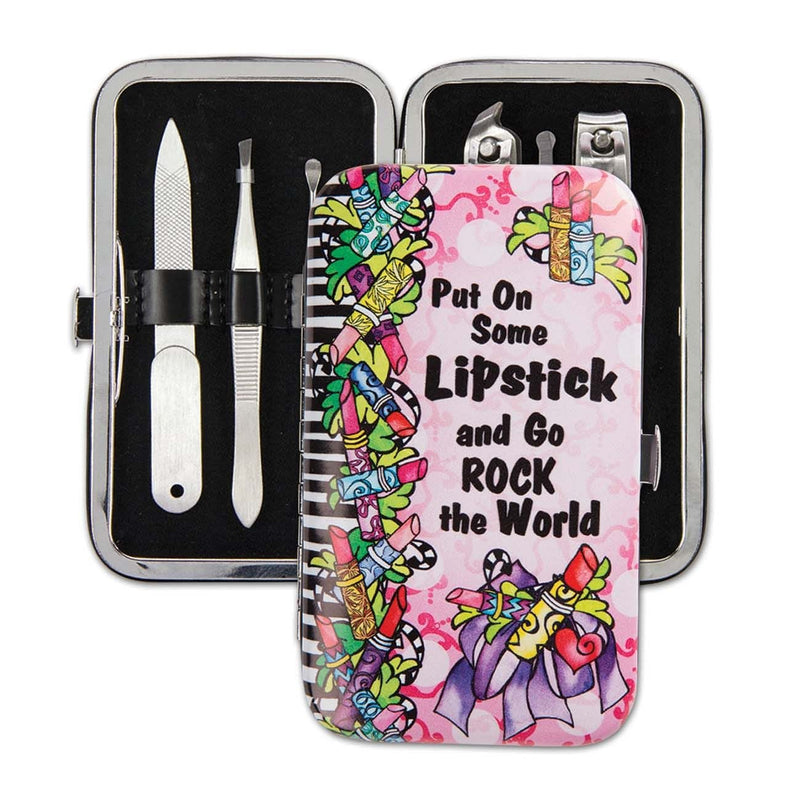 Put on some Lipstick Manicure Set - Shelburne Country Store