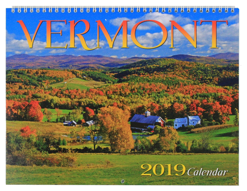 2019 Scenic Vermont Calendar - Shelburne Country Store
