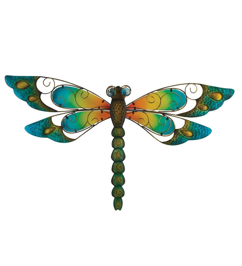 Dragonfly Wall Decor - 29 inch - Blue - Shelburne Country Store