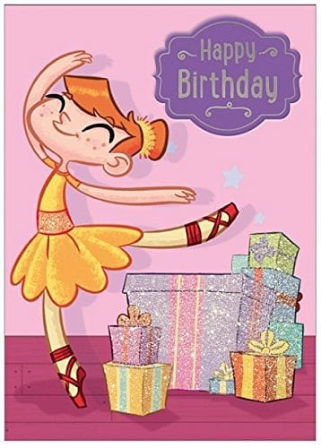 Cardoo Birthday Activity Card, Ballet - Shelburne Country Store