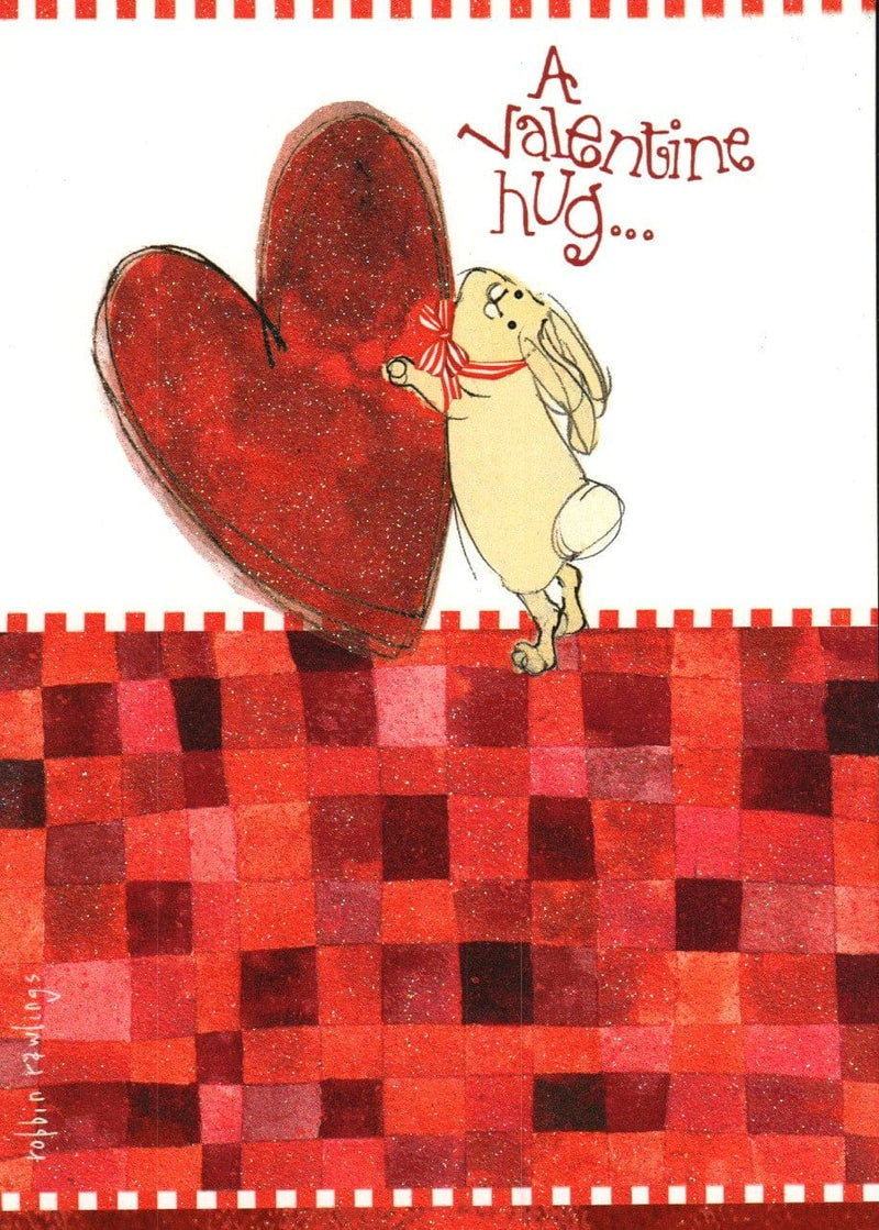 A Valentine Hug Valentine's Day Card - Shelburne Country Store