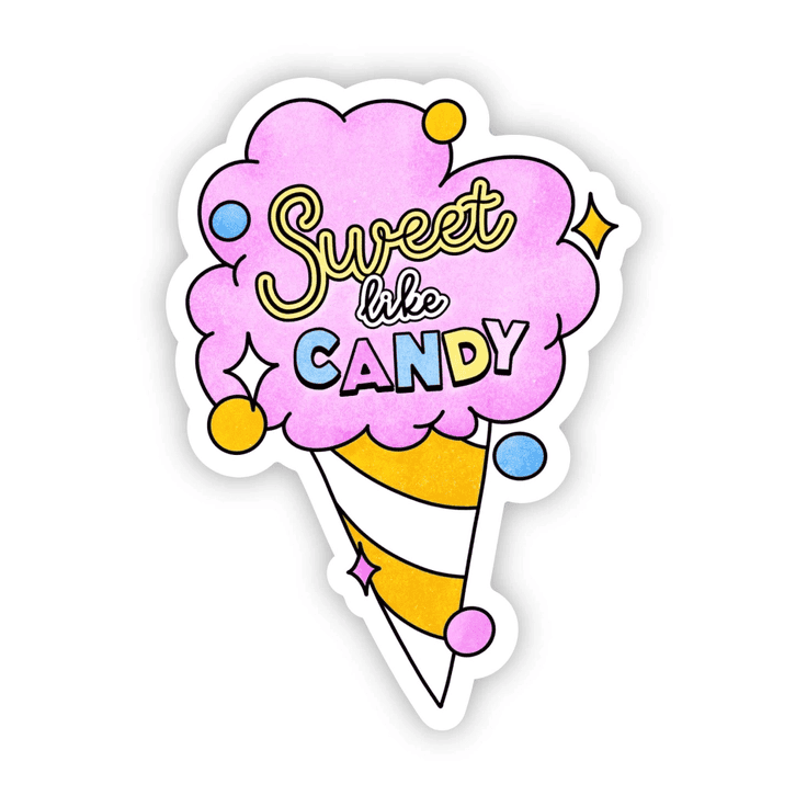 Sweet like Candy Cotton Candy Sticker - Shelburne Country Store