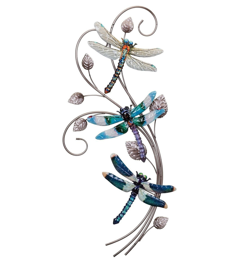 Luster Wall Decor - 3 Dragonflies - Shelburne Country Store