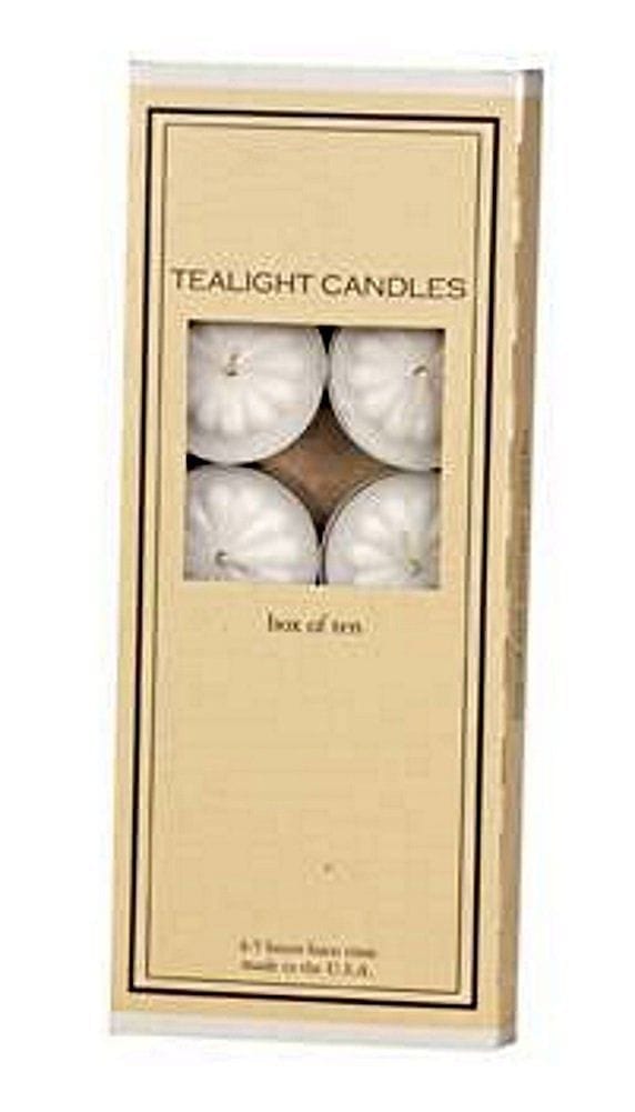 Unscented Tealight Candle 10 Piece Set - Shelburne Country Store