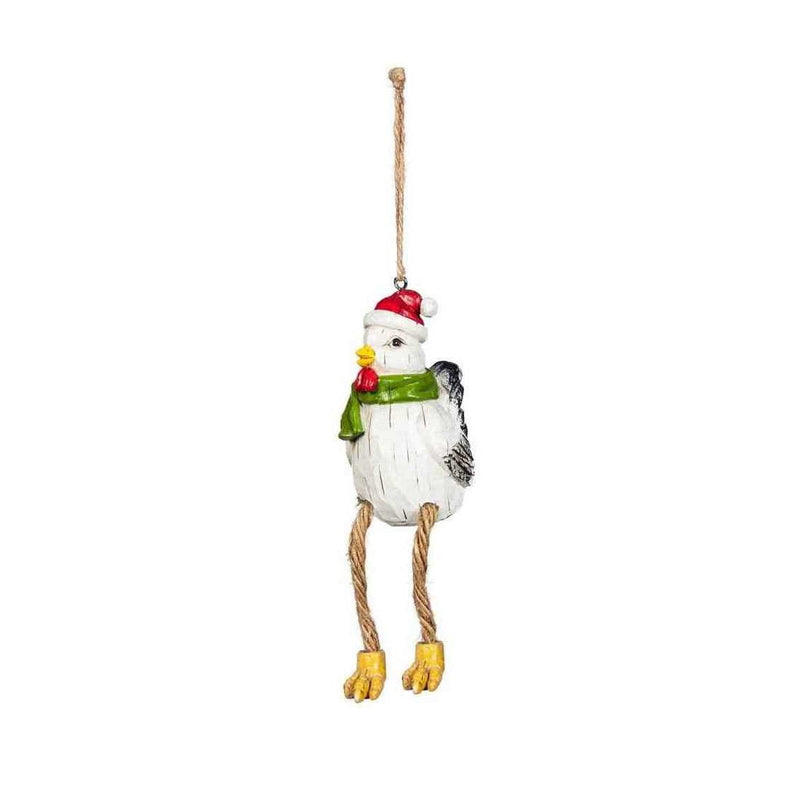 Dangling Leg Farmhouse Ornament - Chicken - Shelburne Country Store