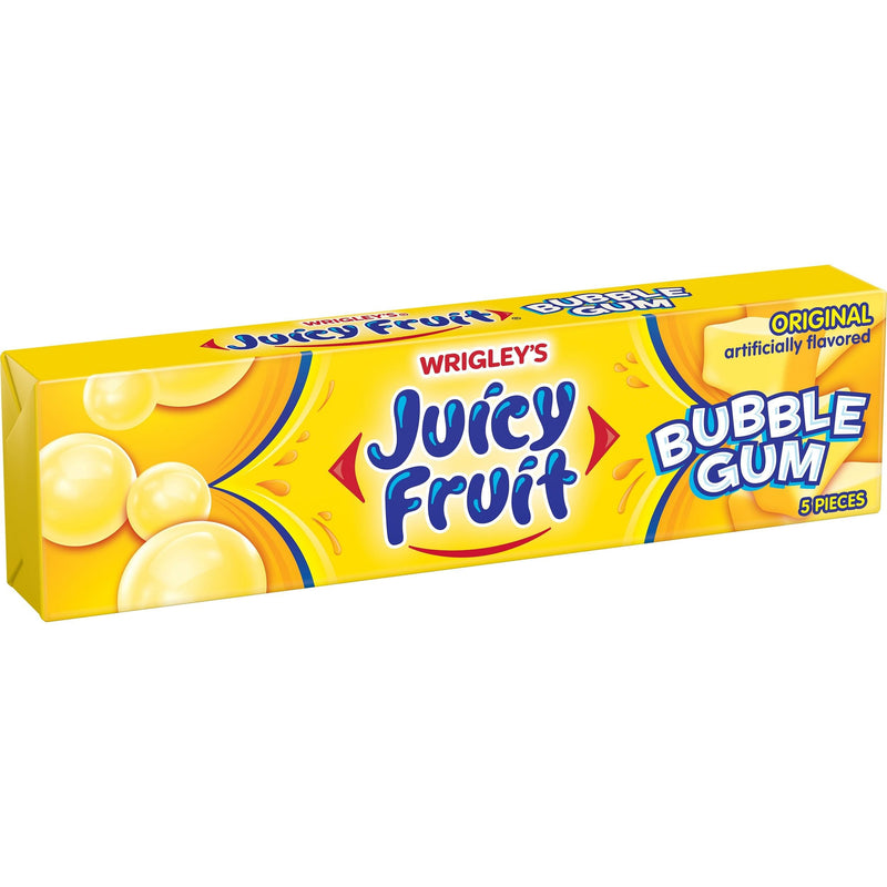 Juicy Fruit Gum - Original - 5 Piece - Shelburne Country Store