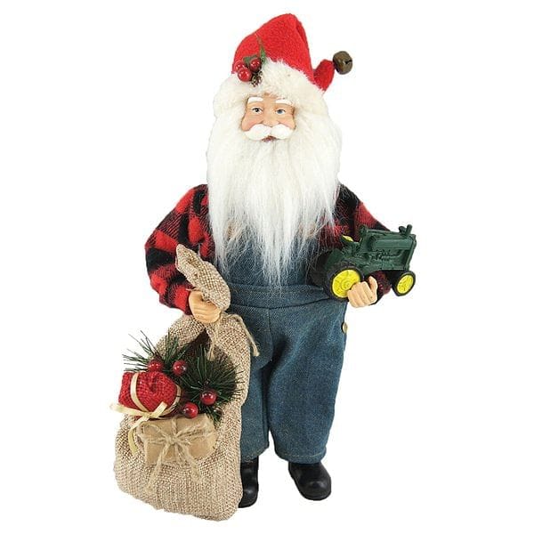 Farmer Santa - 12" - Shelburne Country Store