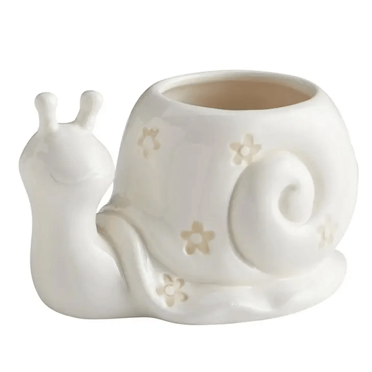 Snail Ceramic Pot - Shelburne Country Store