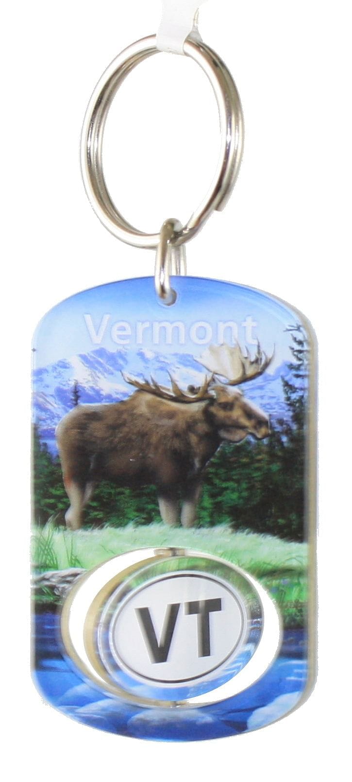 Vermont Souvenir Keychain - - Shelburne Country Store