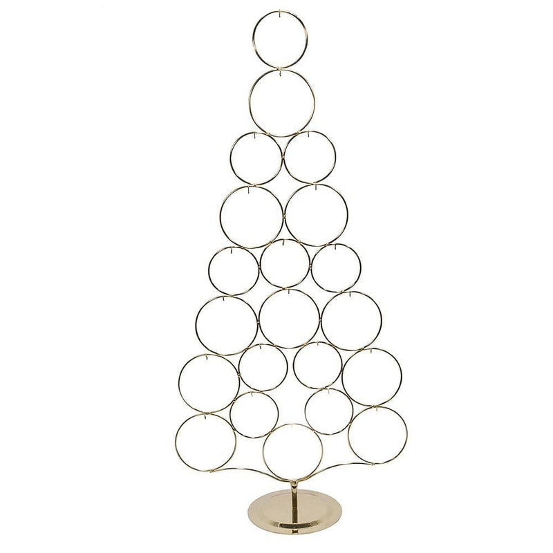 Gold Metal Tree Oranment Rack - Shelburne Country Store