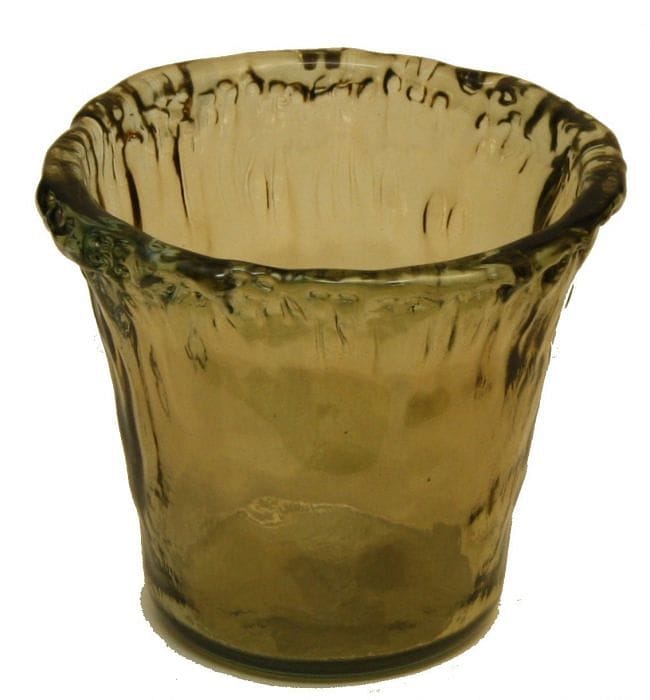 Recycled Spanish Glass Pillar Holder - - Shelburne Country Store